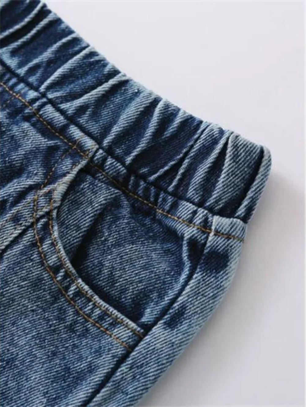 Children's Ribbed Tank Top and Flare Jeans Set